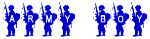 Army Boy font
